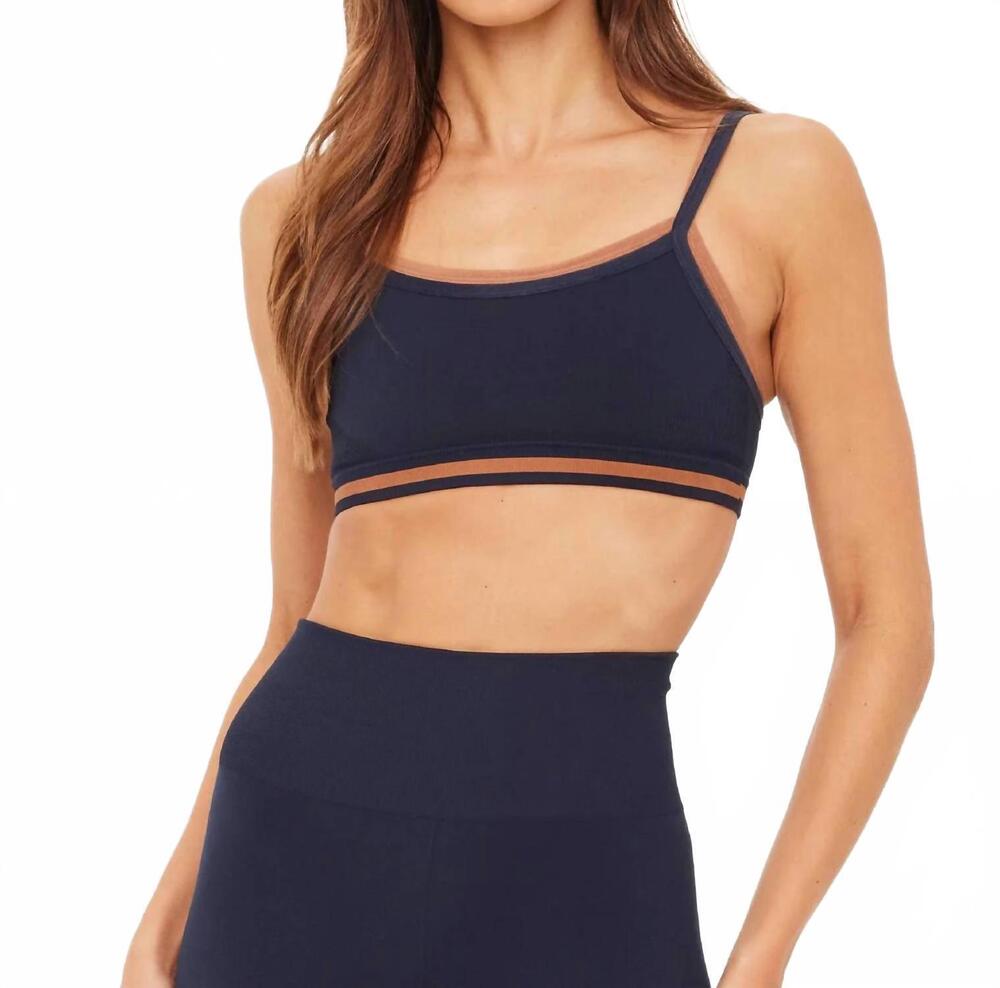 NEW THE UPSIDE form seamless kelsey bra in navy